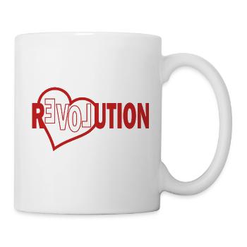 Revolution, Diversity & Inclusion Statement Hoodie - Mug - white - Right
