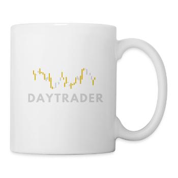 Trader - Négociation d’actions en bourse - Mug blanc - blanc - Droite