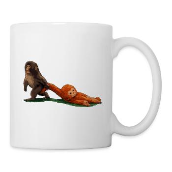 punch the monkey - Mug - white - Right