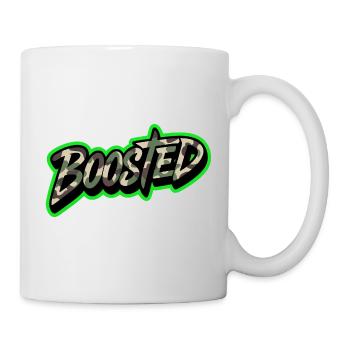 Autocollant de chemise streetwear de scène de tuning boosté - Mug blanc - blanc - Droite