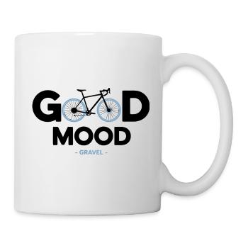 Vélo velo good mood sport cycliste gravel - Mug blanc - blanc - Droite