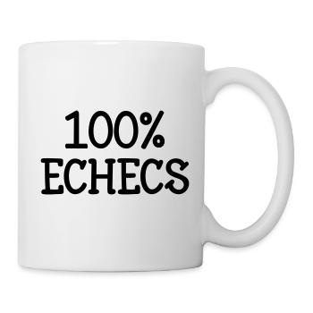 100% Chess Pure Passionate Typo - Mug - white - Right