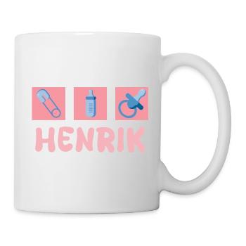 Cadeau pour Henrik - Mug blanc - blanc - Droite
