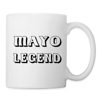 Mayo Legend – Conception du comté de Mayo - Mug blanc - blanc - Droite