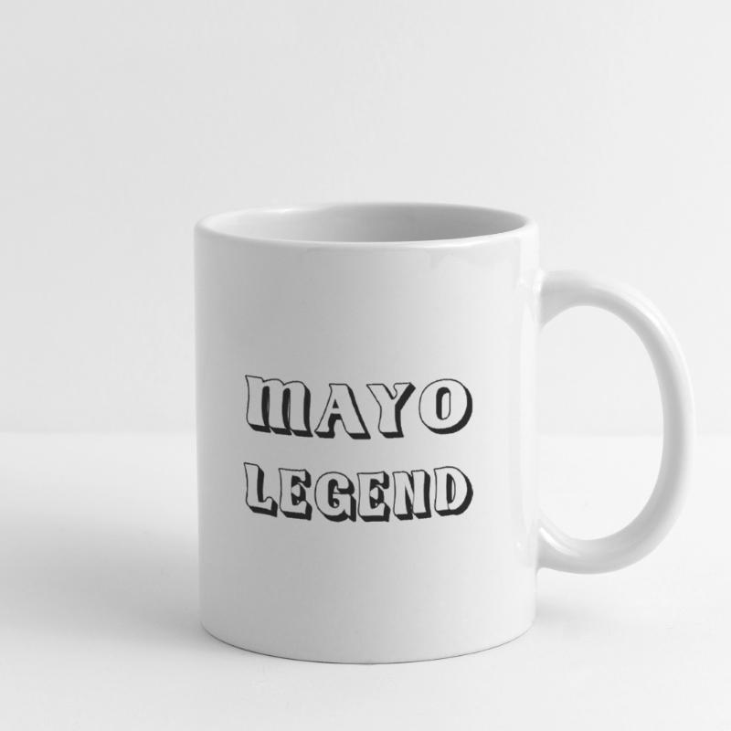 Mayo Legend – Conception du comté de Mayo Mug blanc