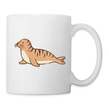 Coastal Seal Illustration - Mug - white - Right