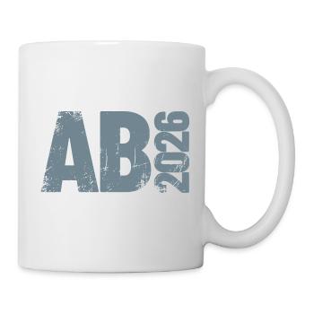 Abi 2026 - Abitur - Gift | minimal design - Mug - white - Right