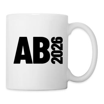 Abi 2026 - Abitur - Gift | minimal design - Mug - white - Right