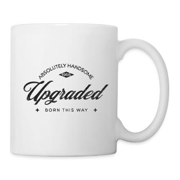 Vintage Born This Way – Absolument Beau 60 - Mug blanc - blanc - Droite