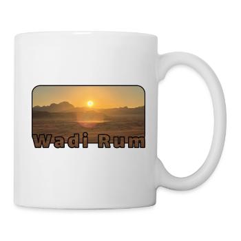 Wadi Rum Sunset - Mug blanc - blanc - Droite