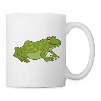 Grenouille Étoile - Mug blanc - blanc - Droite
