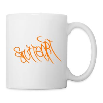 Stuttgart Streetart Souvenir - Tasse - Weiß - Rechts