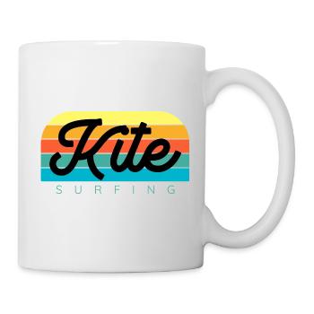 Kitesurfeur Kiteboard Kitesurf Kitesurf - Mug blanc - blanc - Droite