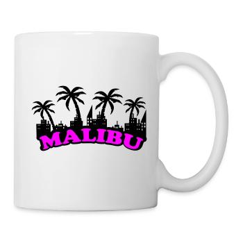 Malibu Neon Pink Font - Mug - white - Right