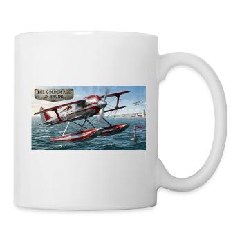 The Golden Age of Air Racing - Tasse - Weiß - Rechts