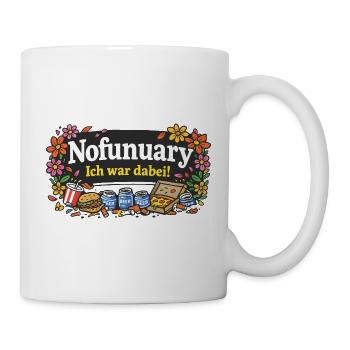 Nofunuary - Tasse - Weiß - Rechts