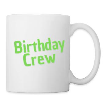 Birthday Crew - Mug - white - Right