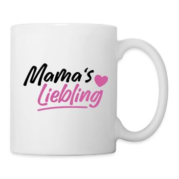 Mama's Liebling - Tasse - Weiß - Rechts