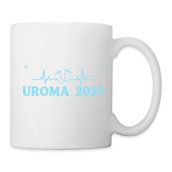Uroma 2027 Beförderung zur Urgroßmutter - Tasse - Weiß - Rechts