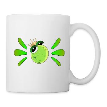 Geburtstagskind Geburtstag Frosch - Tasse - Weiß - Rechts