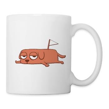 Funny Lazy Dog - Done - Moodmals - Mug - white - Right
