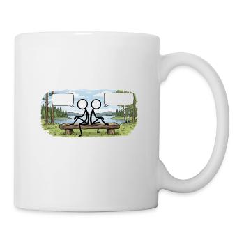 Savo Guys Duo 1 By Nature - Tasse - Weiß - Rechts