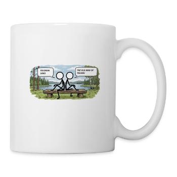 Savo Guys Duo 2 Tale Bank - Tasse - Weiß - Rechts