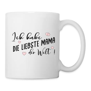 Muttertag Liebste Mama - Tasse - Weiß - Rechts