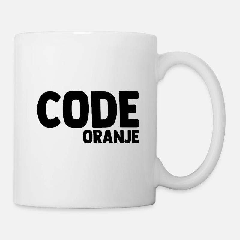 Code Oranje - Pays-Bas - Niederlande - Mug blanc - blanc