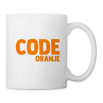 Code Oranje - Nederland - Netherlands Niederlande - Tasse - Weiß - Rechts