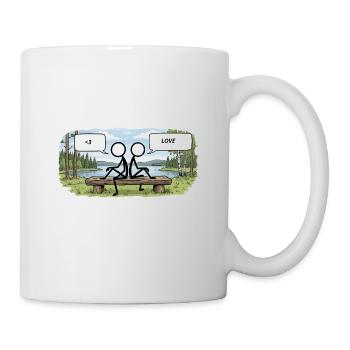 Savo Guys Duo 15 Lakeside of Love - Mug - white - Right
