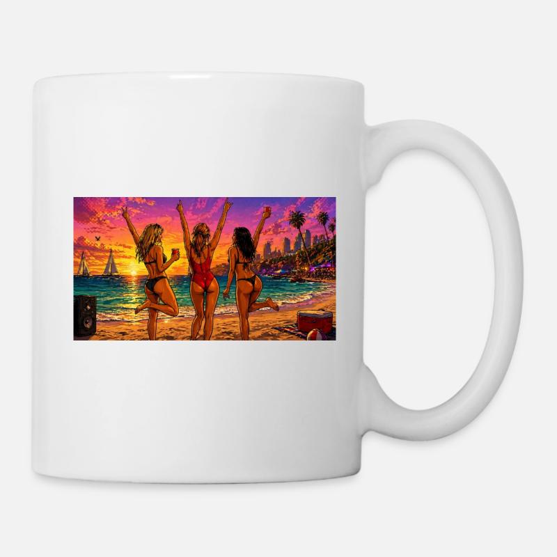 Ambiance océanique - Mug blanc - blanc