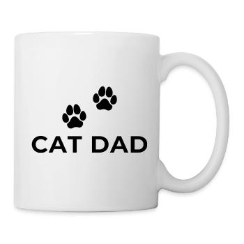 Cat Dad - Katzen Papa - Mug - white - Right