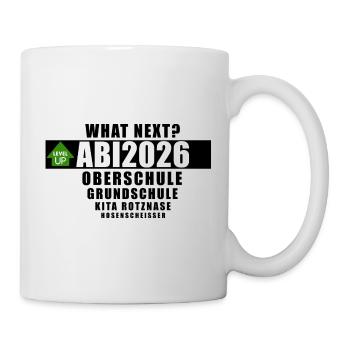 Abi 2026 - what next? - Tasse - Weiß - Rechts