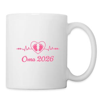  Oma 2026  - Tasse - Weiß - Rechts