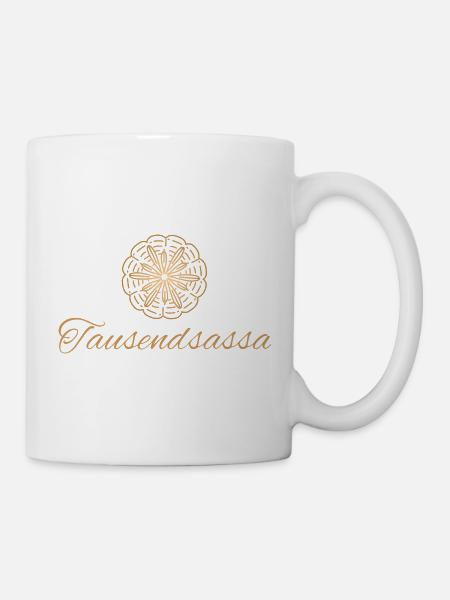 Touche-à-tout - vocabulaire - mots oubliés - Mug blanc - blanc