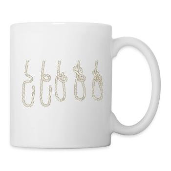 Segeln Segelboot Segler Nautik Jolle Knoten  - Tasse - Weiß - Rechts