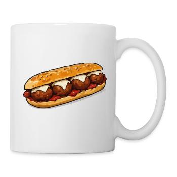 Baguette grill - Mug - white - Right