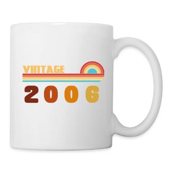 Tee 20 Years Black Gold born 2006 - Mug - white - Right