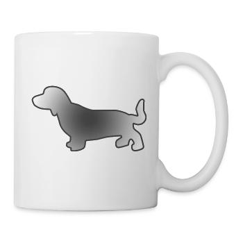 Dachshund - Mug - white - Right