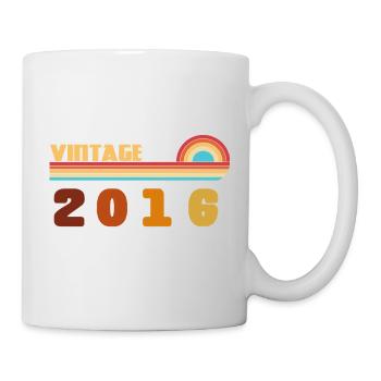 10 Year Old Black Gold Tee born 2016 - Mug - white - Right