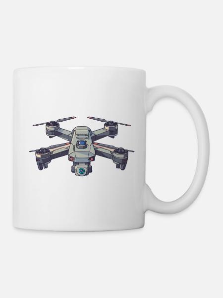 Mir Reicht's Ich Geh Drohne Fliegen Drohnen Pilot - Tasse - Weiß