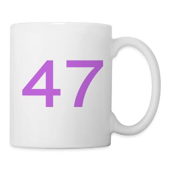 47 - Tasse - Weiß - Rechts