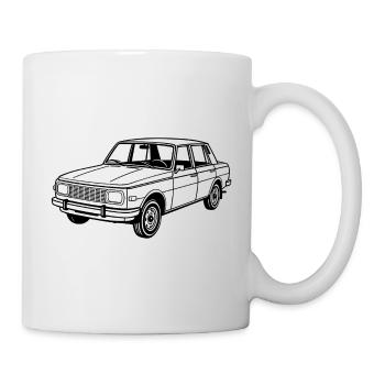 Wartburg 353 - Tasse - Weiß - Rechts