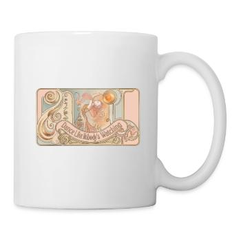 Tanz, als würde niemand zusehen - Tasse - Weiß - Rechts