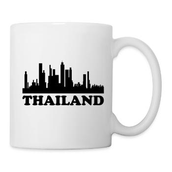 Skyline de Thaïlande - Mug blanc - blanc - Droite