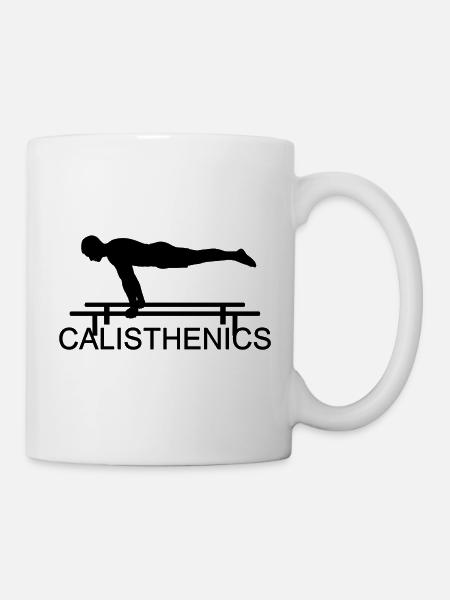 Calisthenics - Tasse - Weiß