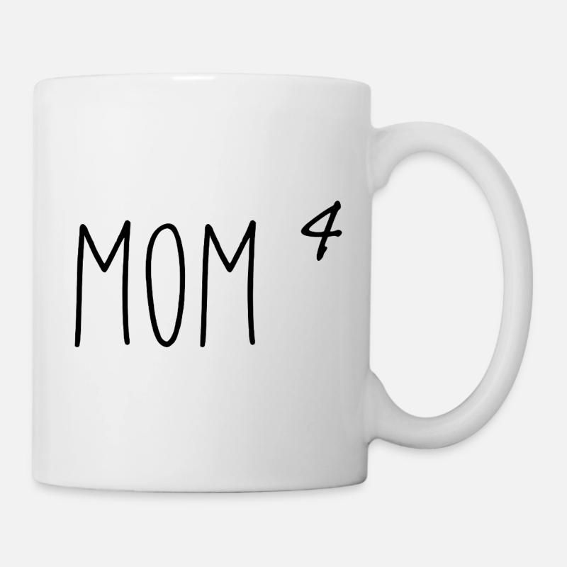 Mama 4 - Tasse - Weiß