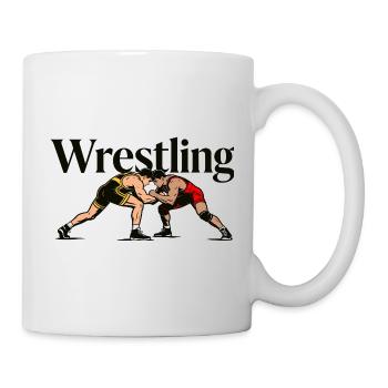 Wrestling - Tasse - Weiß - Rechts