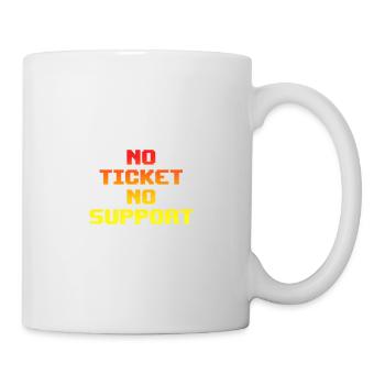 No Ticket No Support Computer Scientist IT Administrator - Mug - white - Right